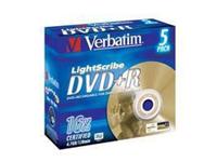 43575 Verbatim CD/DVD/Blu-ray Media (DVD+R)