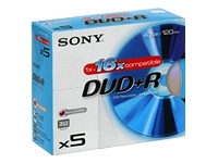 5DPR120AS16 Sony CD/DVD/Blu-ray Media (DVD+R)