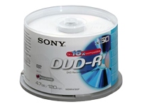 50DMR47BSP Sony CD/DVD/Blu-ray Media (DVD-R)