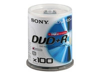 100DPR120BSP Sony CD/DVD/Blu-ray Media (DVD+R)