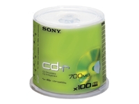 100CDQ80NSPD Sony CD/DVD/Blu-ray Media (CDR)