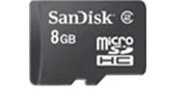 SDSDQ-008G-E11M Sandisk Mobil Tilbehr Minne