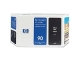 HP Nr90 ink black 400ml C5058A Skriver Tilbehr Blekkpatron