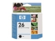 HP Nr26 ink black 40ml HV OJ350 (ML) 51626AE Skriver Tilbehør Blekkpatron