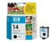 HP No14 Ink black 26ml HV CP1160 C5011DE Skriver Tilbehør Blekkpatron