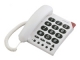 Doro Bordtelefon Phone Easy Hvit 50410 Hustelefoner Bordtelefon