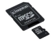 KINGSTON MicroSD HCCard 8GB Class 4 SDC4/8GB Minnekort SD Kort